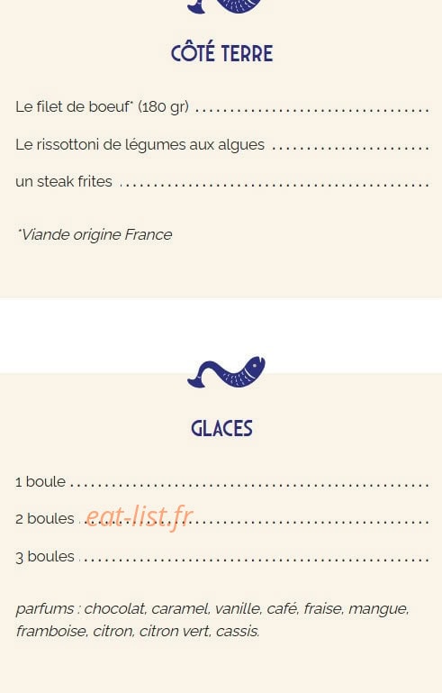 La Marinière — carte page 3