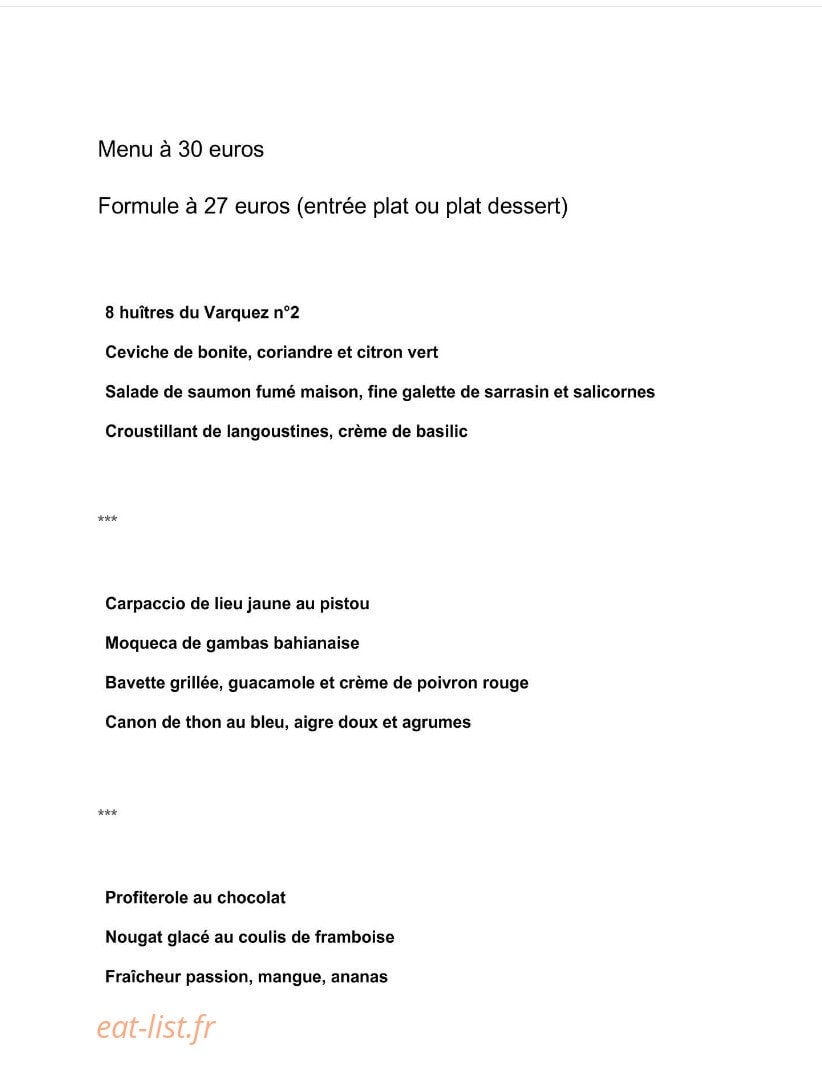 Le Cabestan — carte page 3