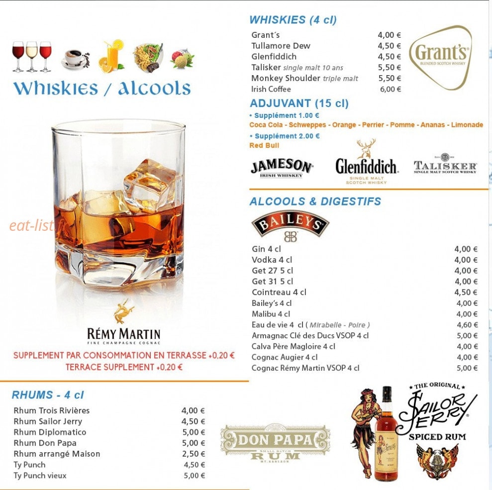 Cafe Ty Pierre — carte page 10