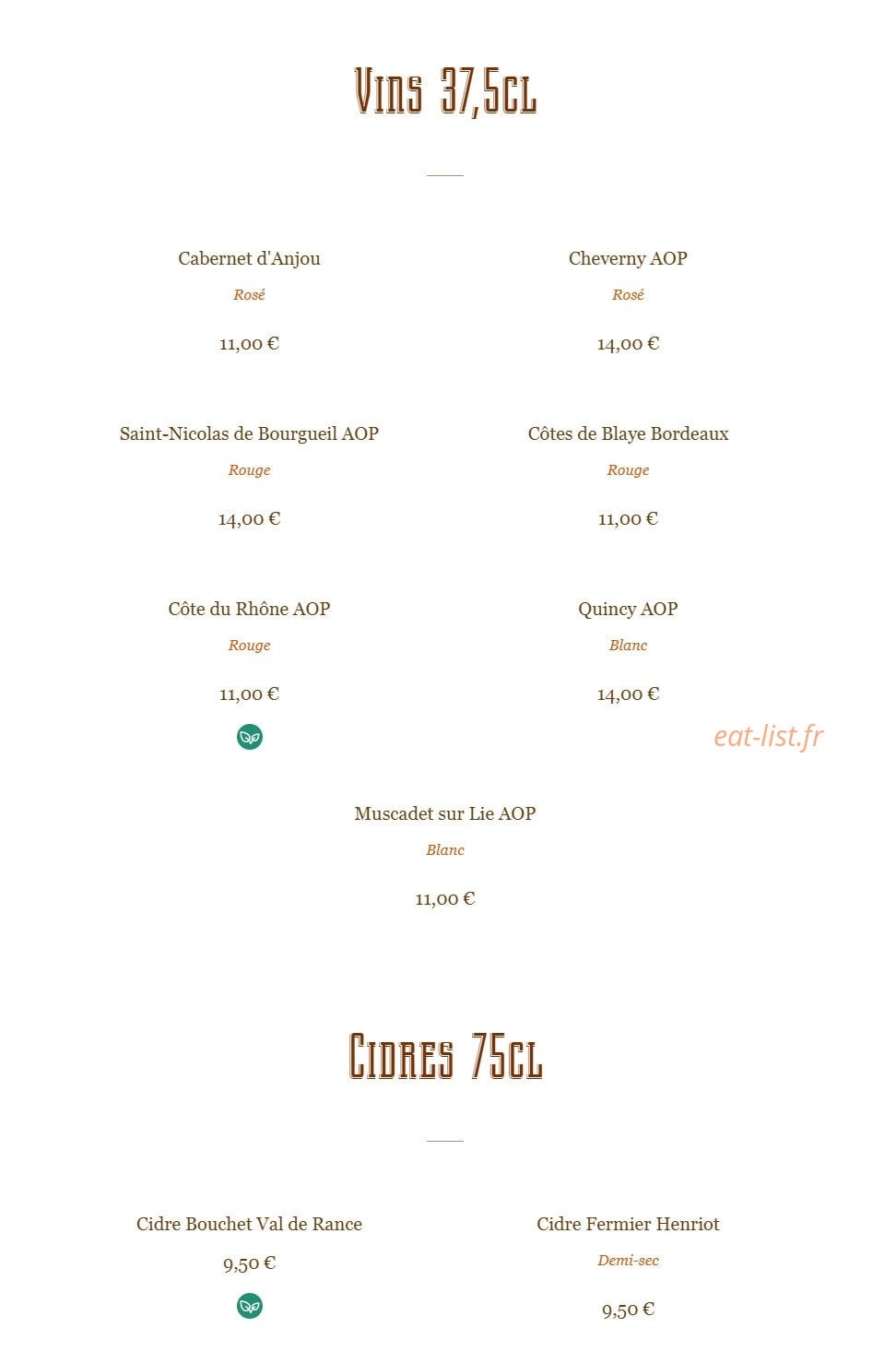 L’Estacade — carte page 8