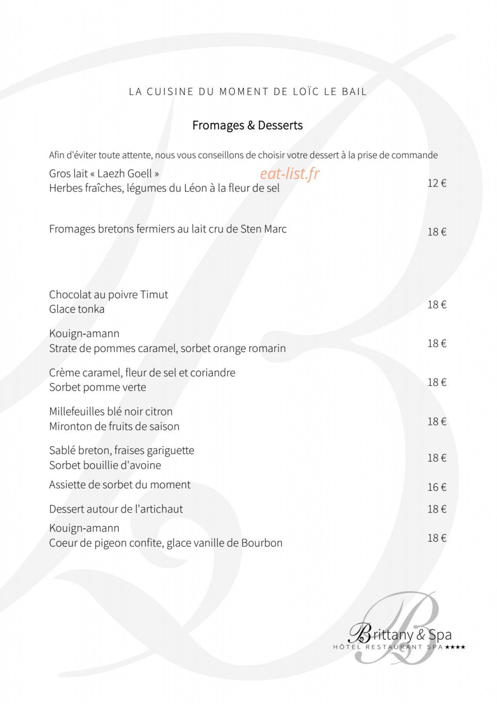 Le Brittany — carte page 4