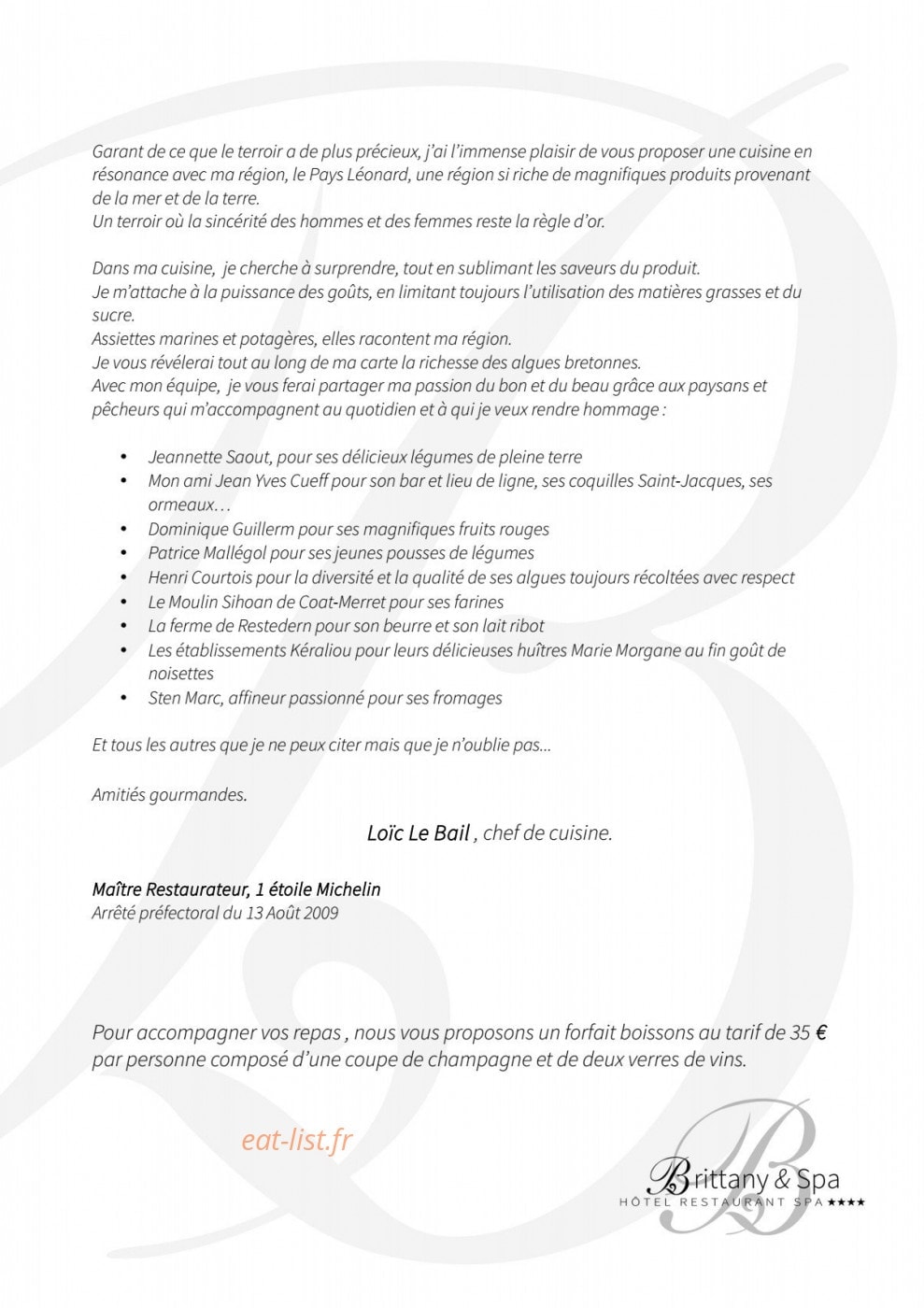 Le Brittany — carte page 2