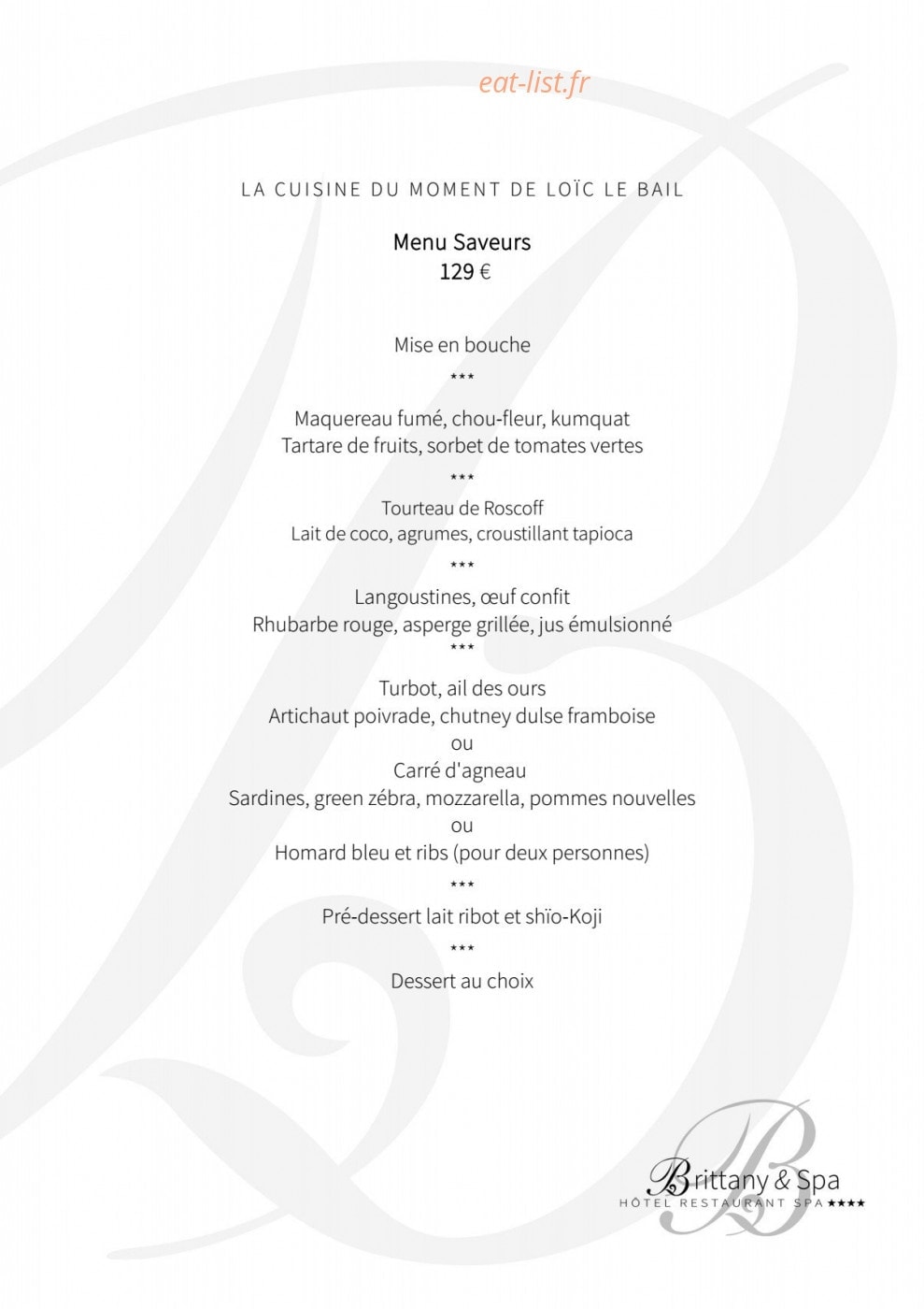 Le Brittany — carte page 6