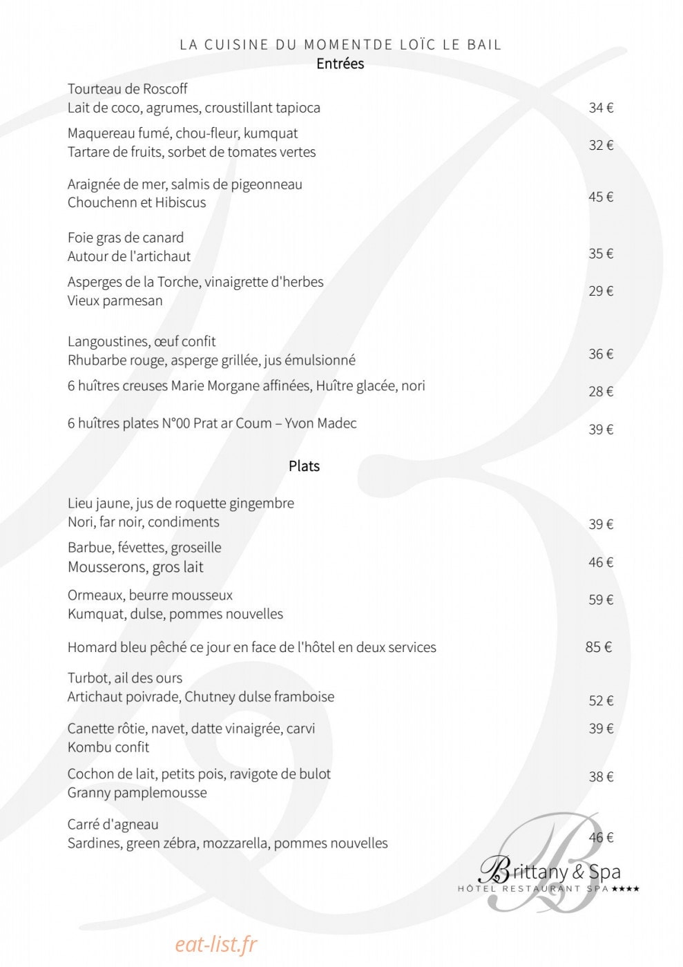 Le Brittany — carte page 3