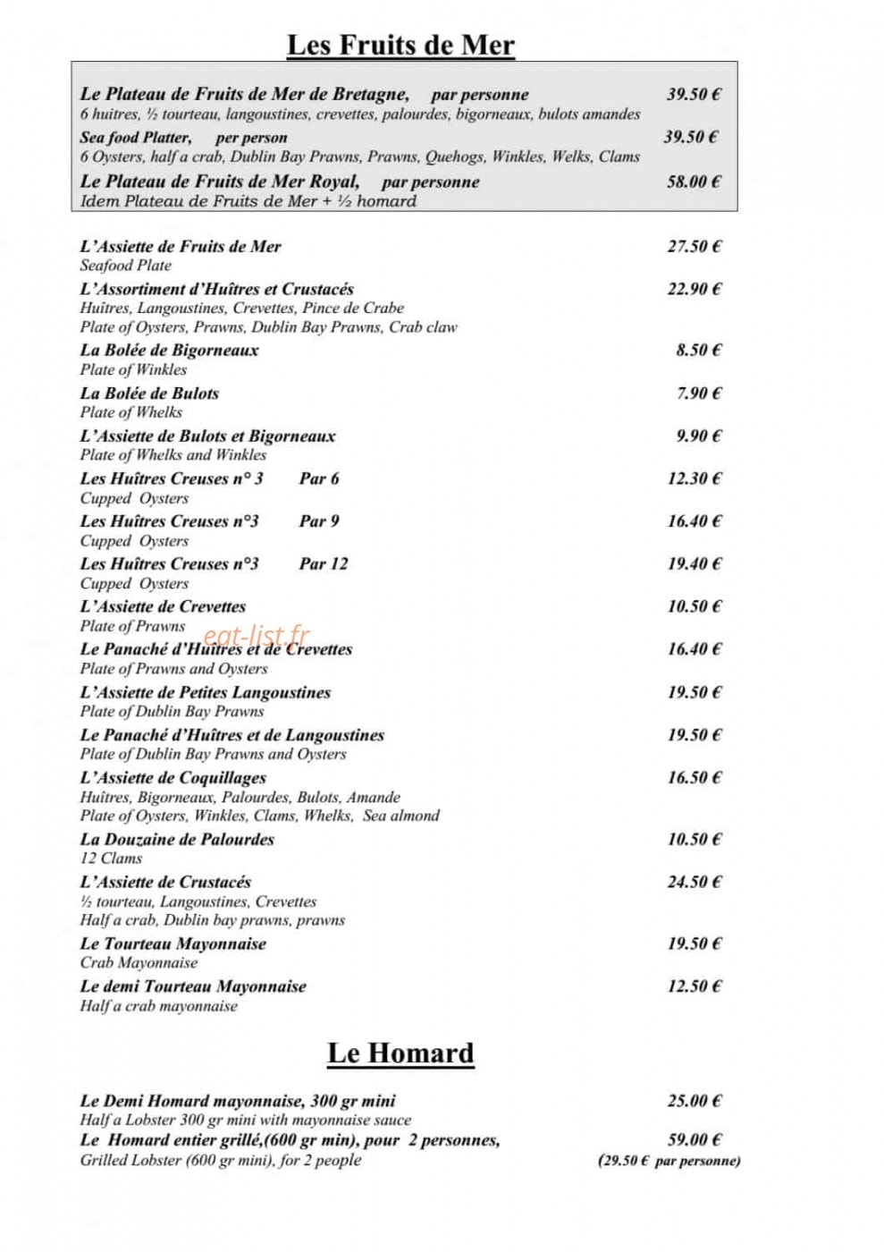 Les Arcades — carte page 7