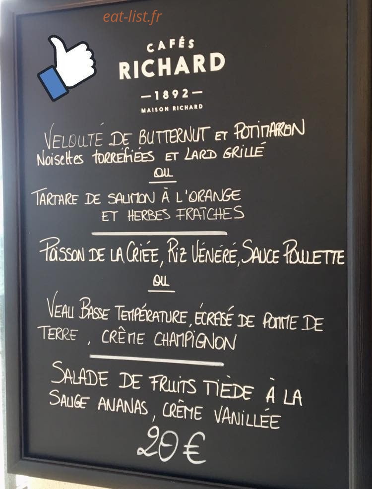 Les Bricoles — carte page 1