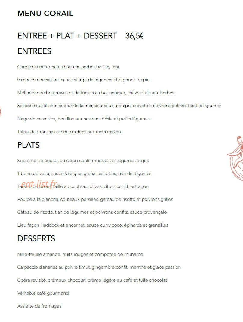 Corail — carte page 5