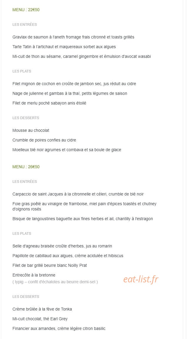 L'Olivier — carte page 3