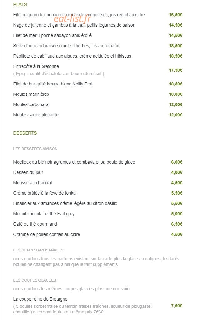L'Olivier — carte page 2