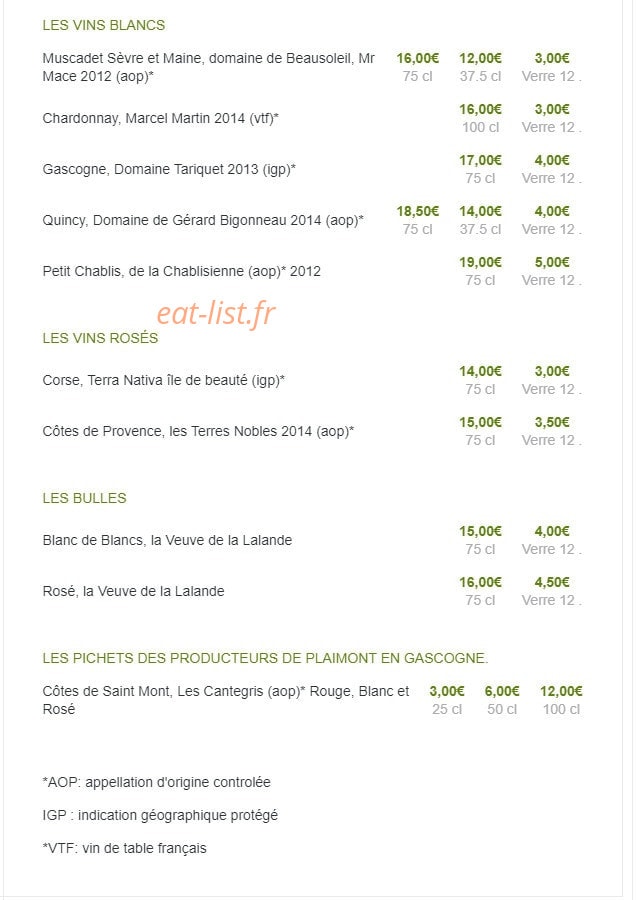 L'Olivier — carte page 7