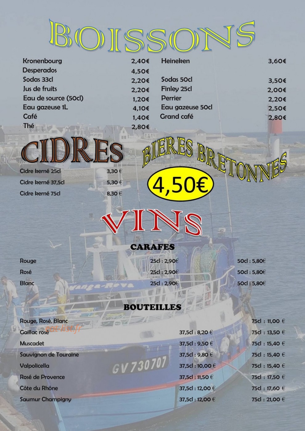 Le P'tit Guil — carte page 3