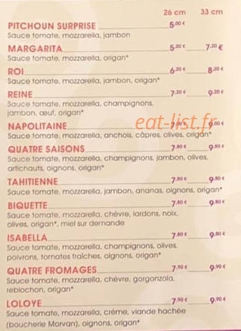 Mad eo pizz — carte page 3