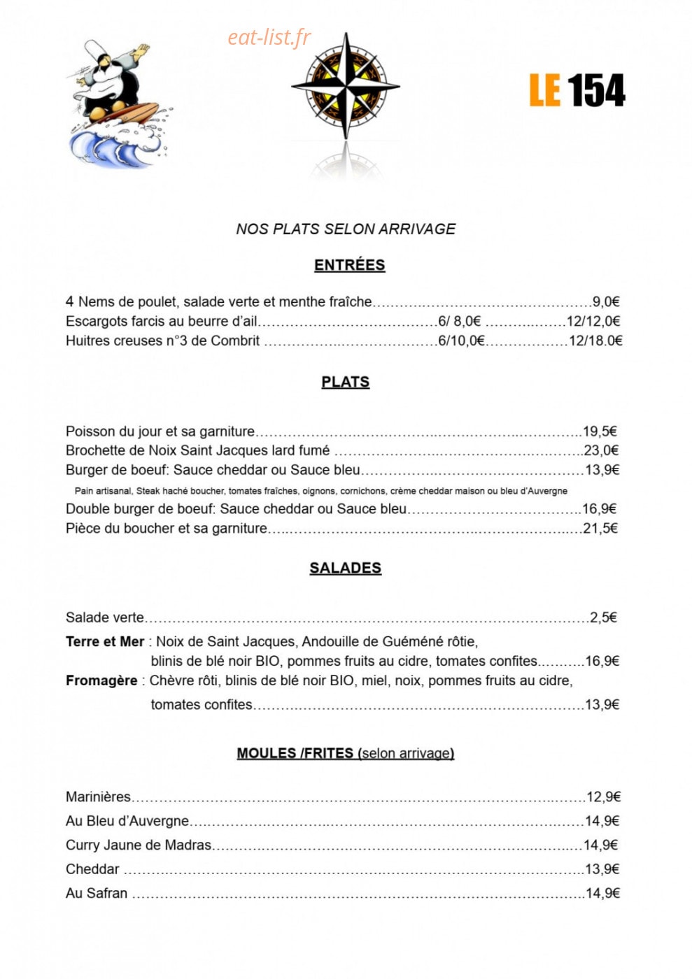 Le 154 — carte page 1