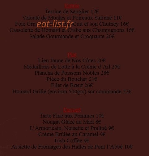 Les Rochers — carte page 1