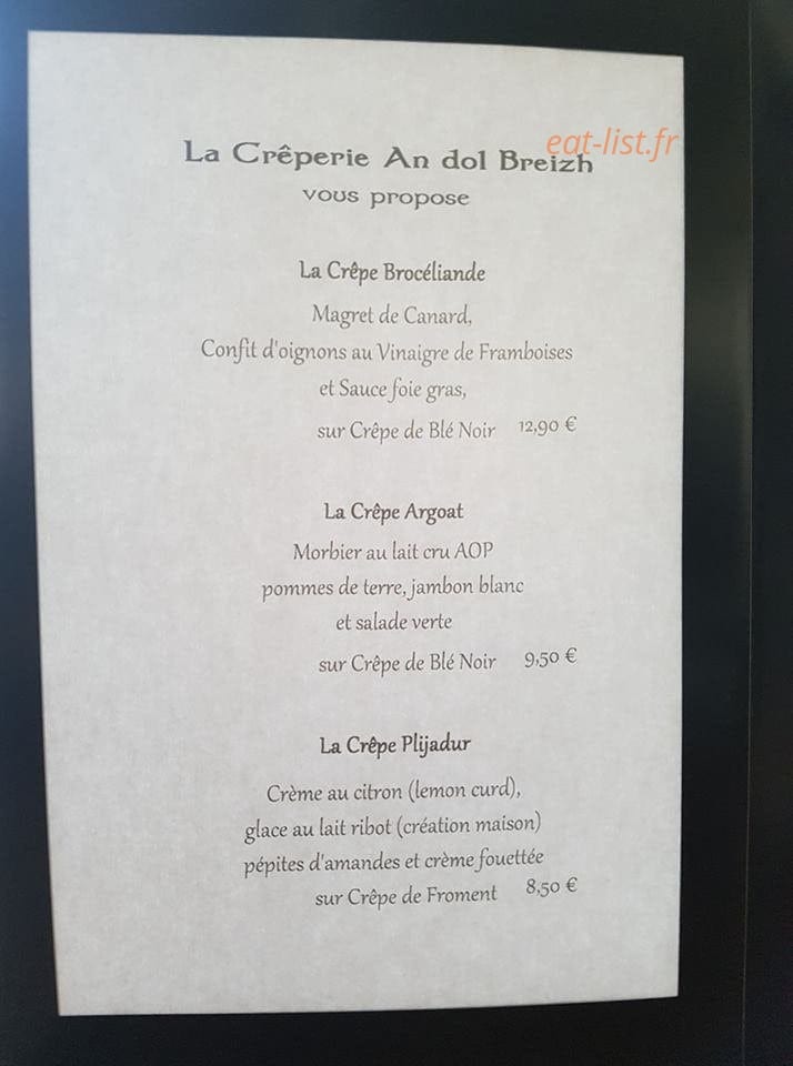 An dol Breizh — carte page 1