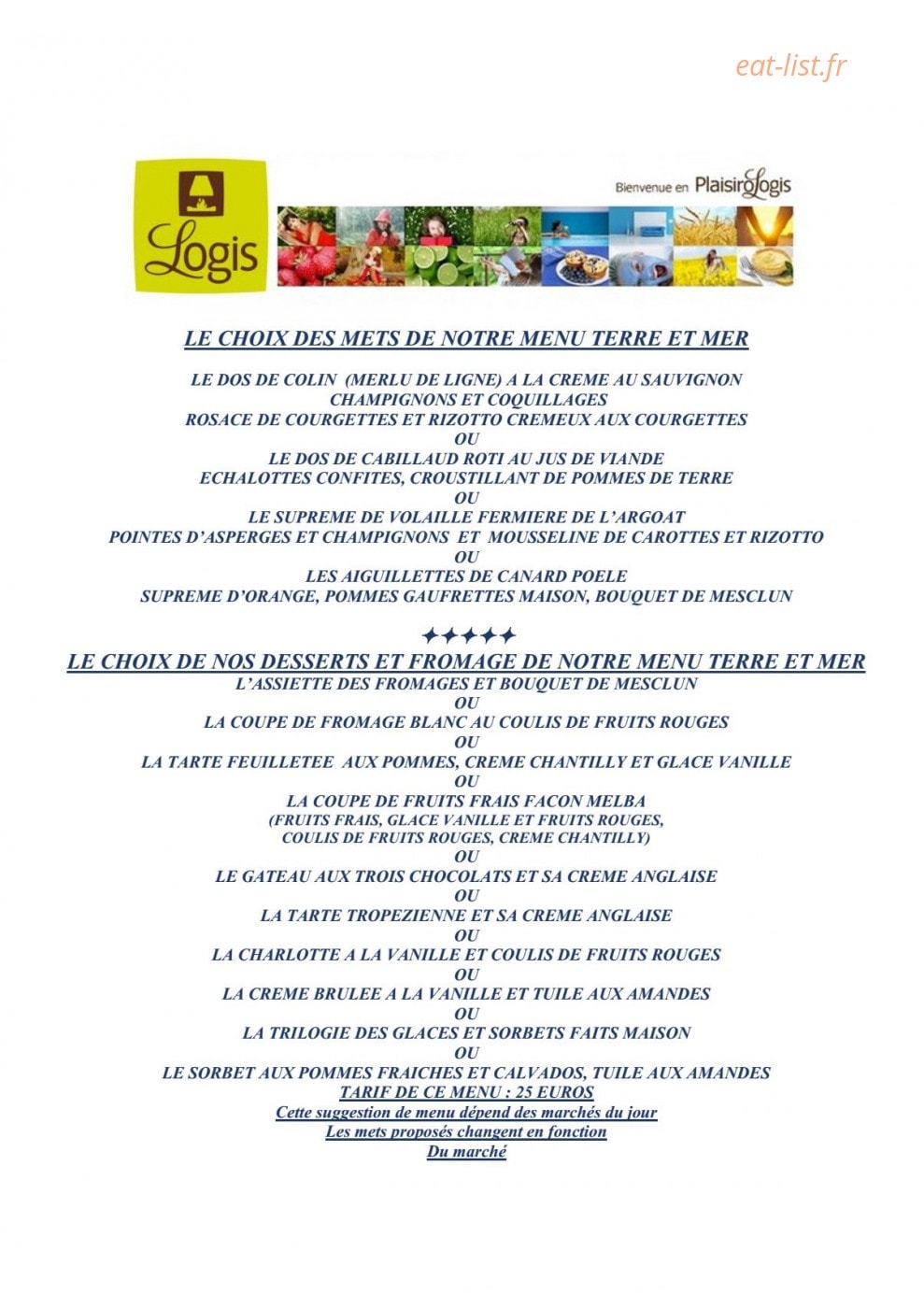 La Plage — carte page 4