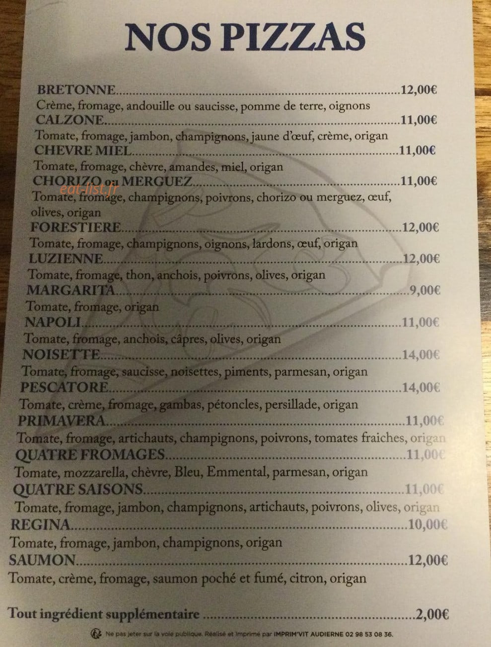 Le Petit 6 — carte page 1