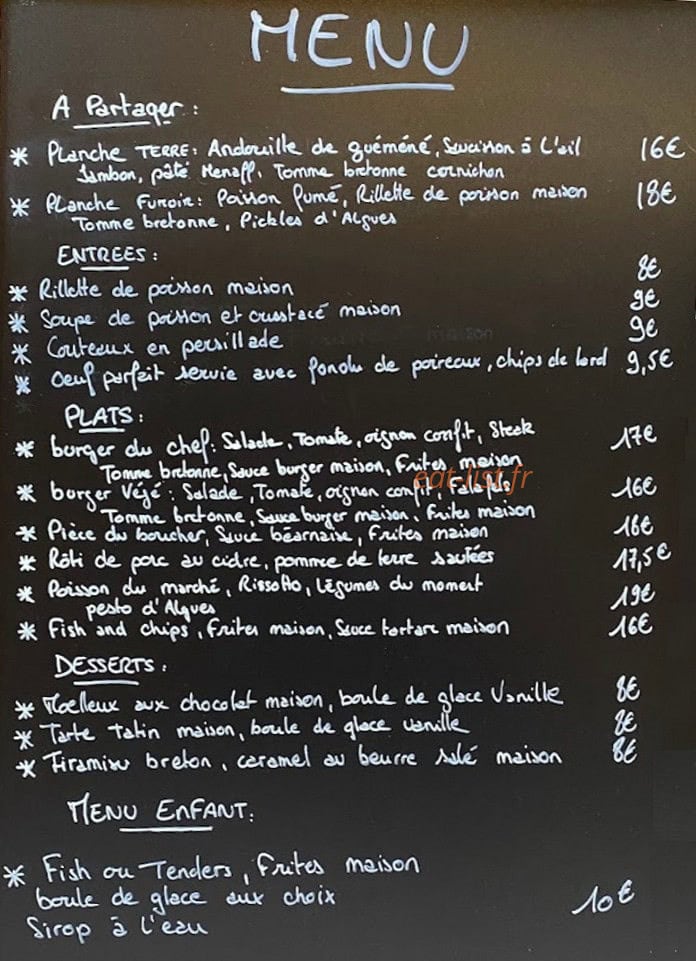 Born to Bigorneau — carte page 1