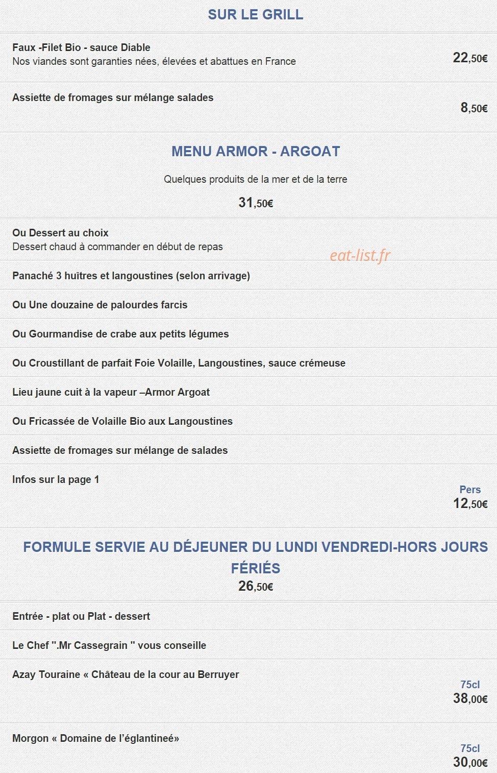 Kermoor et spa — carte page 7
