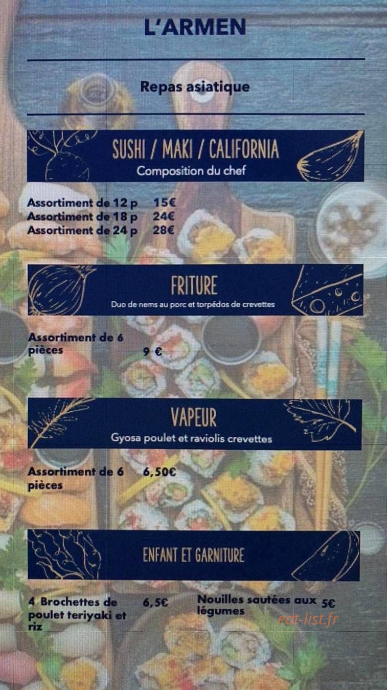 L' Armen — carte page 1