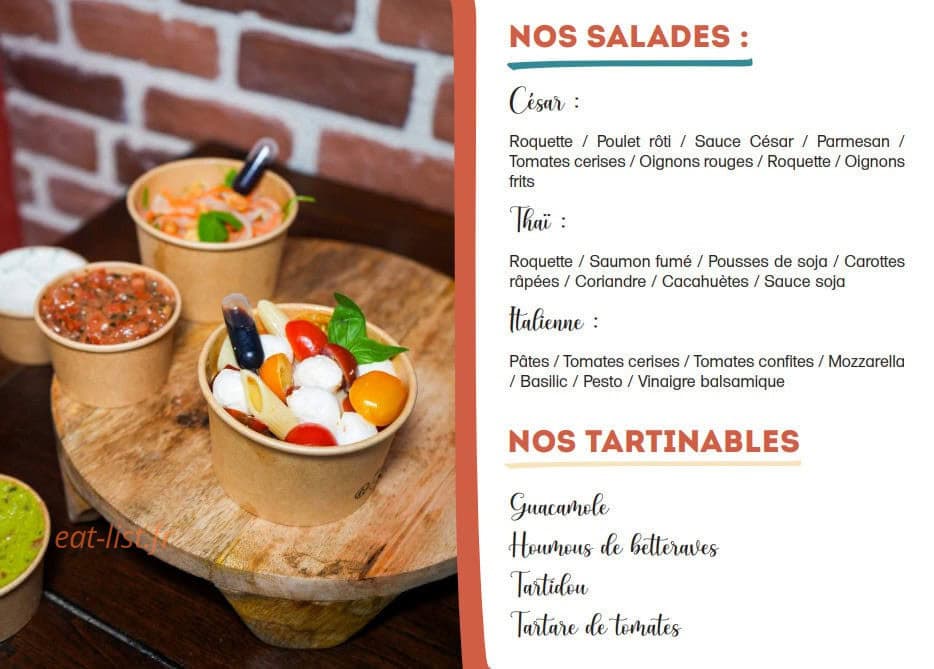 A la cool — carte page 5