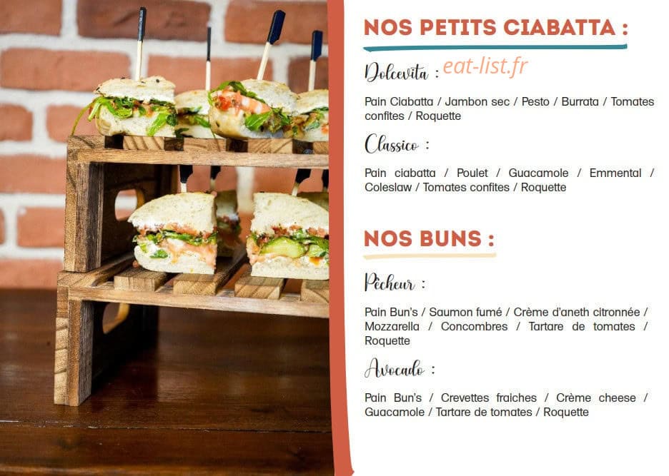 A la cool — carte page 3