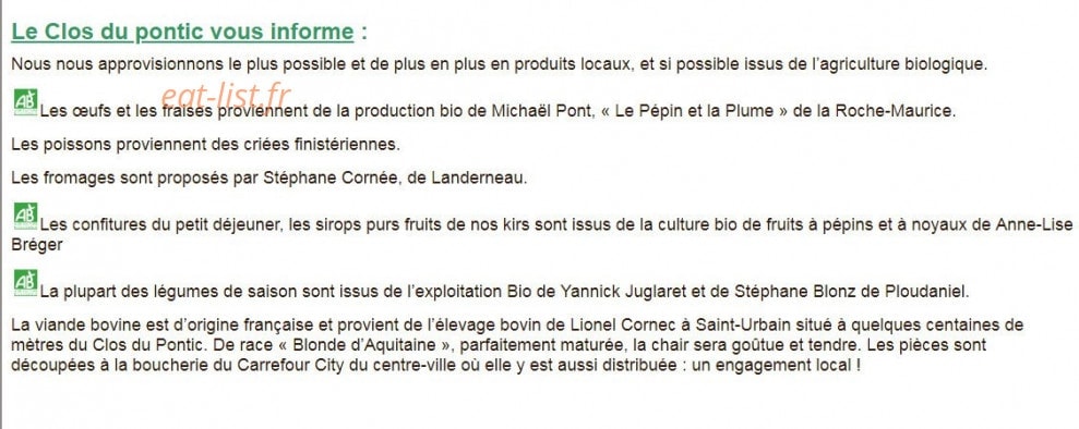Le Clos du Pontic — carte page 3