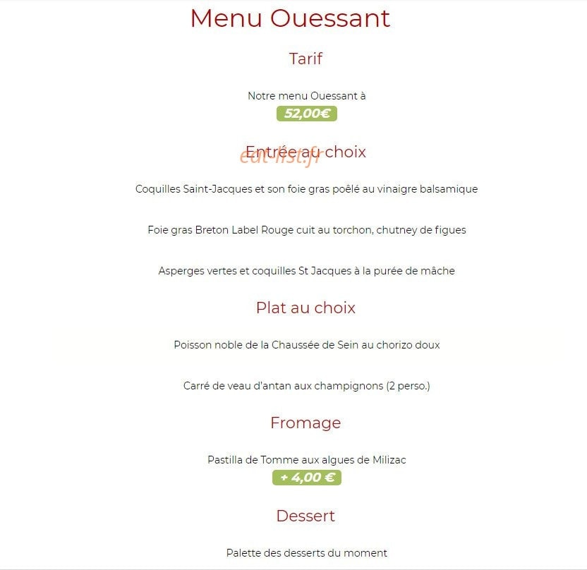 Auberge du vieux puits — carte page 5