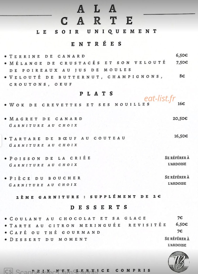 Trebor — carte page 1
