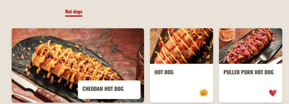 Buffalo Grill — carte page 8