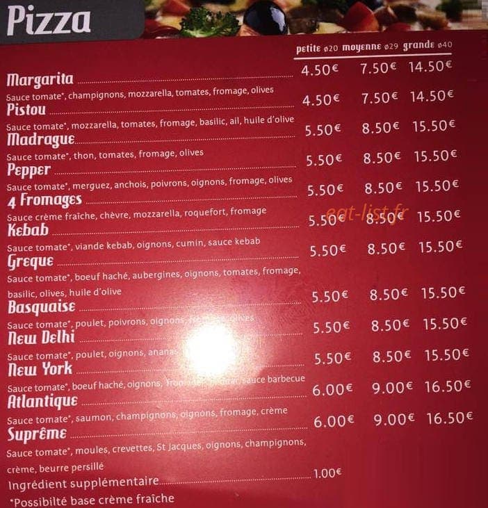 Le Délicieux Kebab — carte page 3
