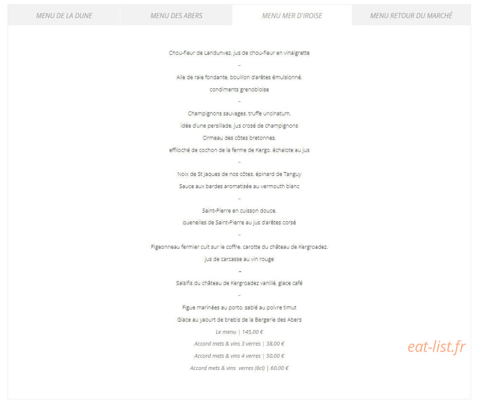 La Dune — carte page 3