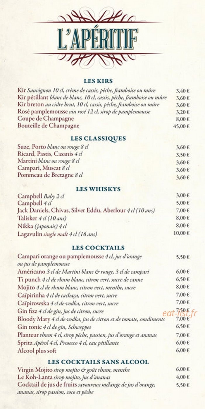 Le Chenal — carte page 3