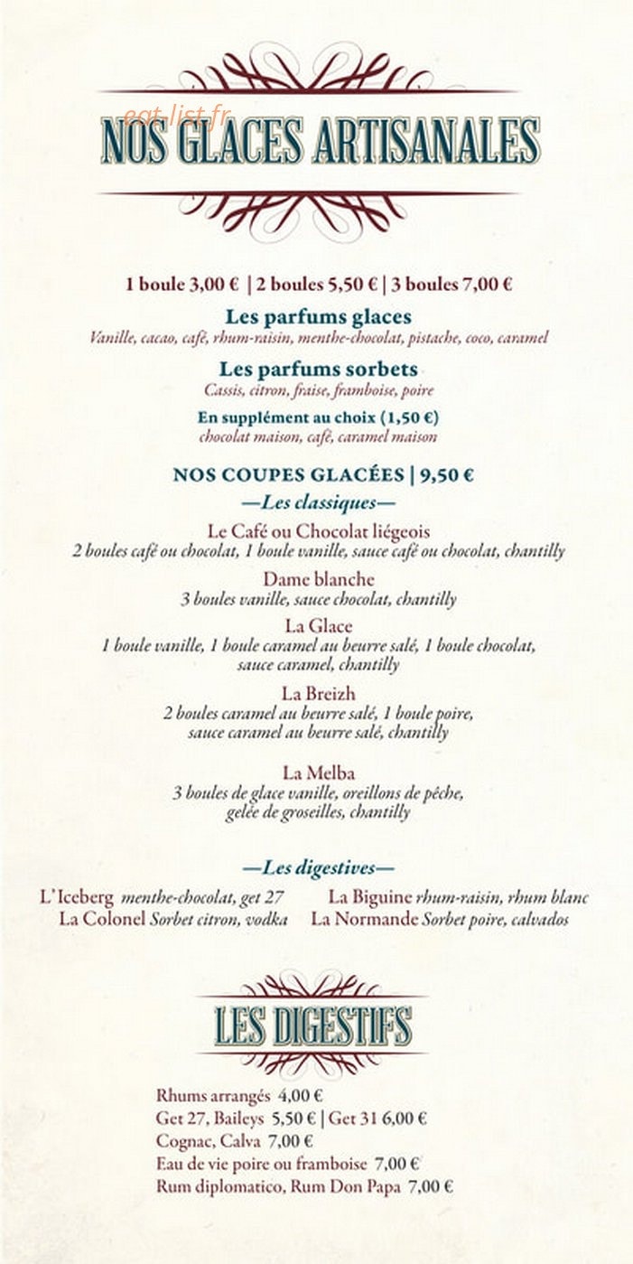 Le Chenal — carte page 6