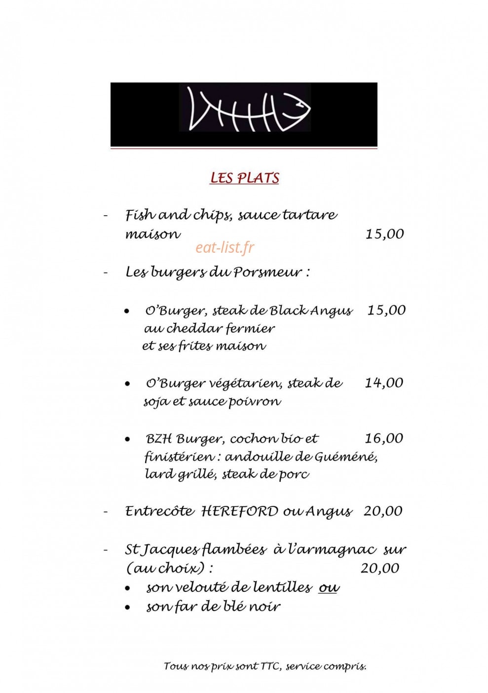 O'Porsmeur — carte page 2