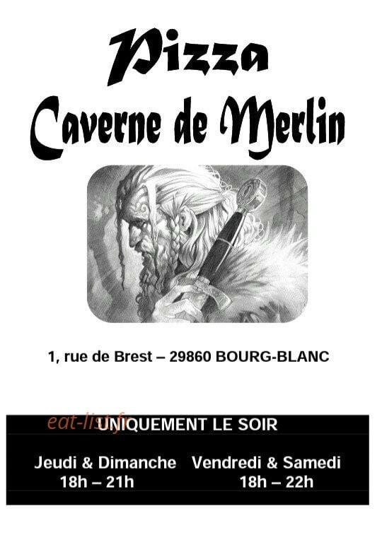 La Caverne de Merlin — carte page 1