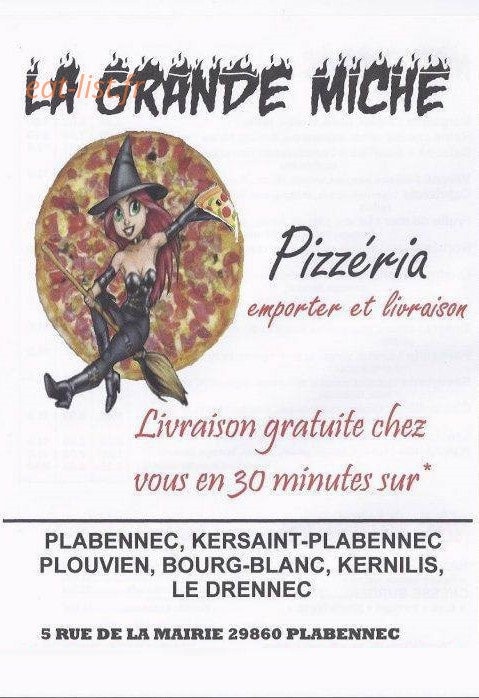 La Grande Miche — carte page 1