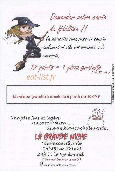 La Grande Miche — carte page 4