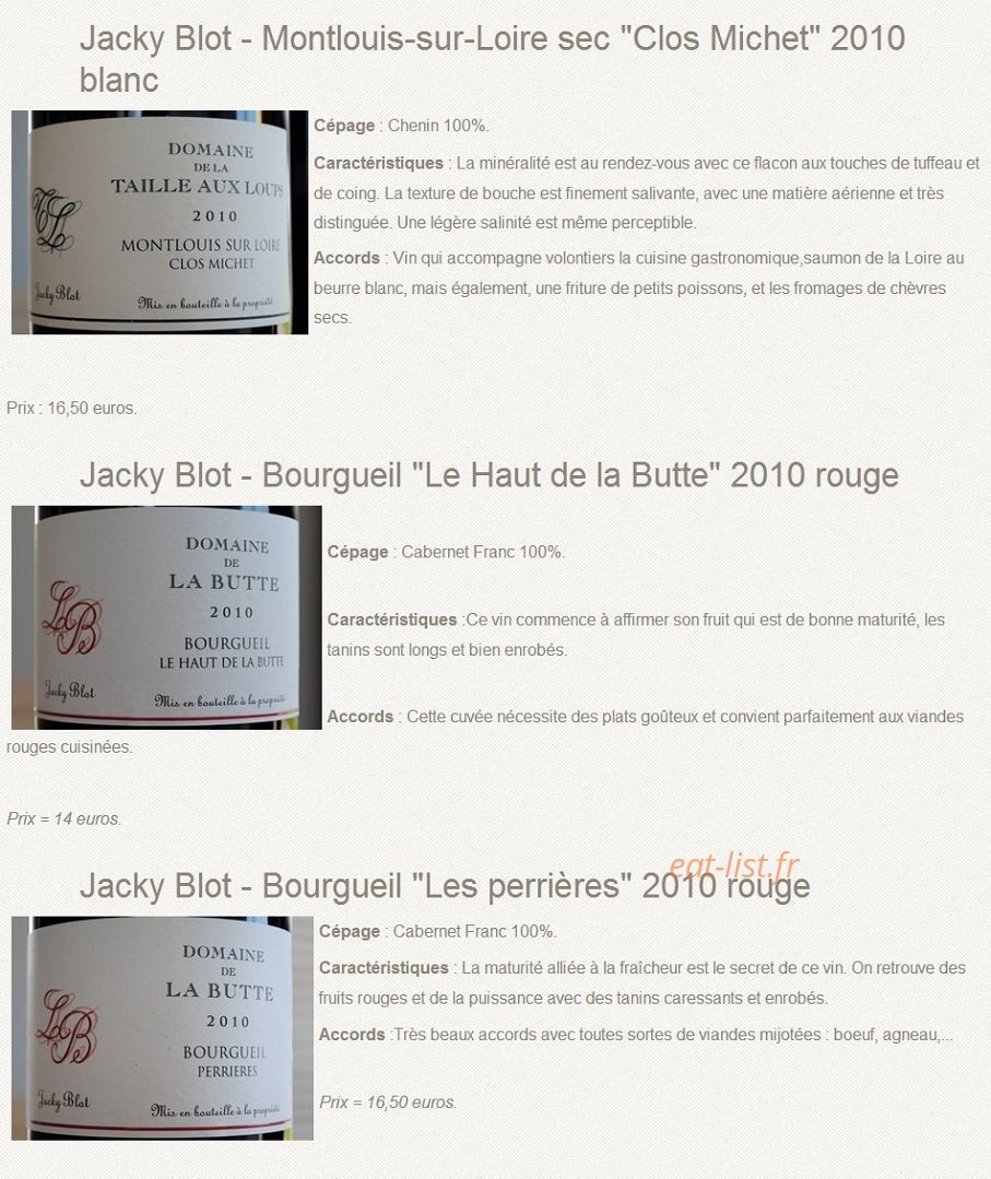 Petits Plats et Gourmandises — carte page 3