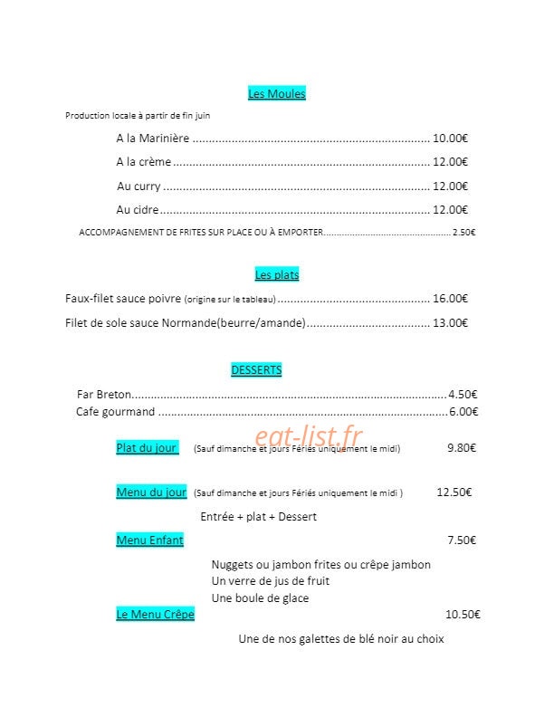 Ty Billig Ar Mor — carte page 2