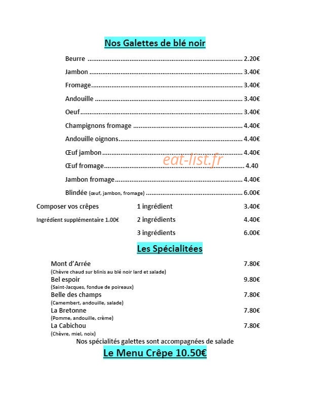 Ty Billig Ar Mor — carte page 3