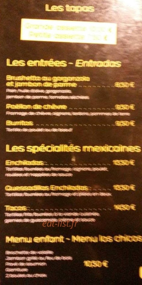 L'hacienda — carte page 1