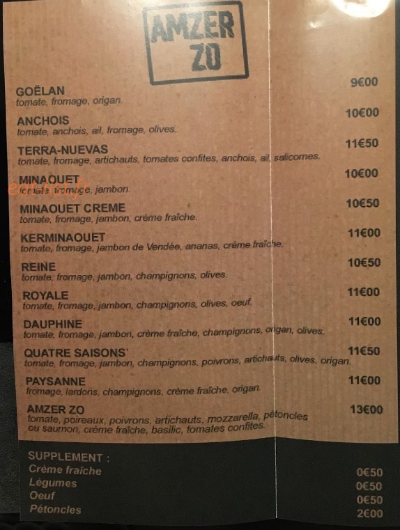Amzer Zo — carte page 2