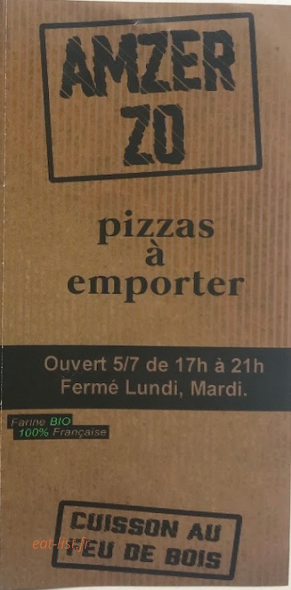 Amzer Zo — carte page 1