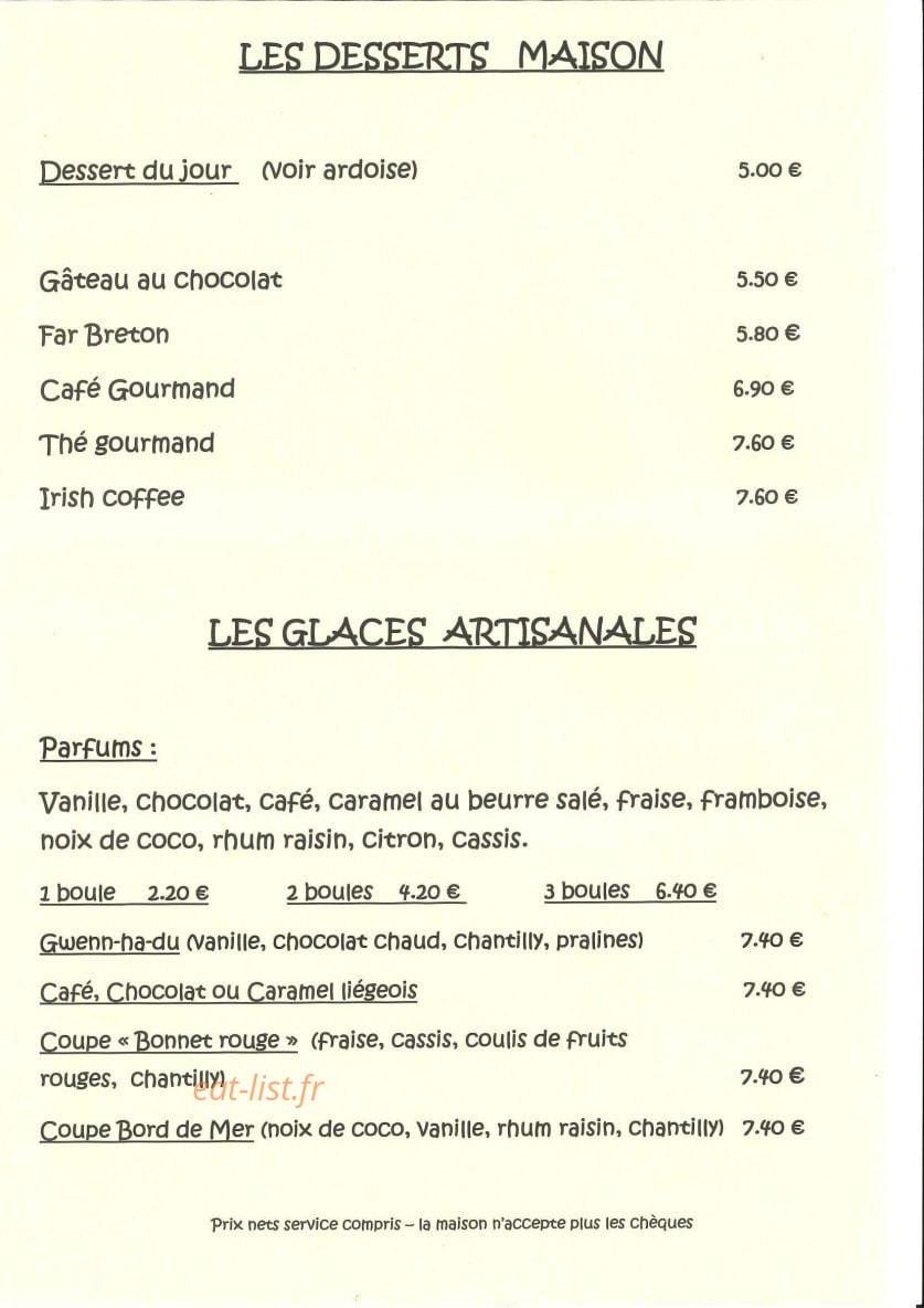 Café de l'Atlantic — carte page 4