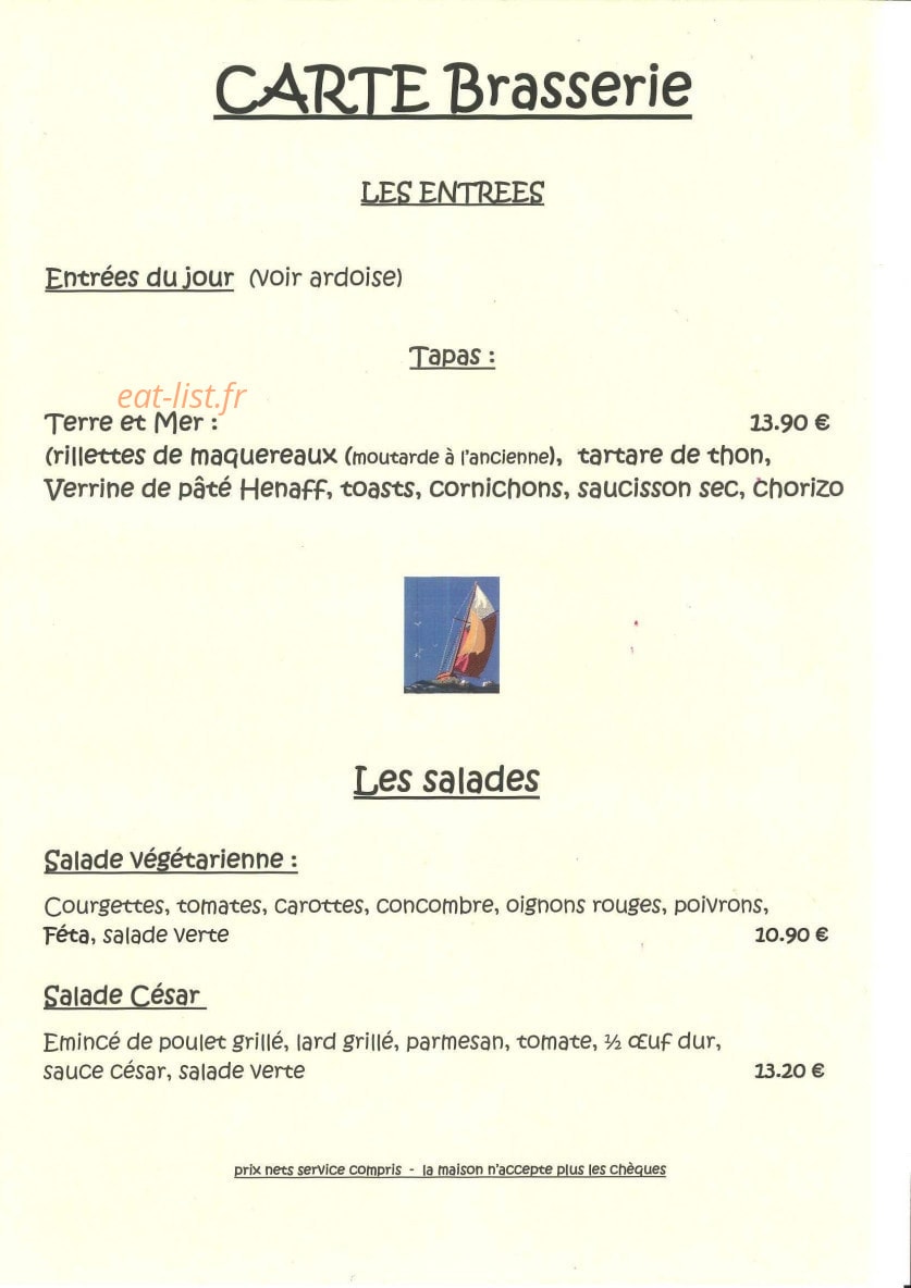 Café de l'Atlantic à Concarneau - menu et photos