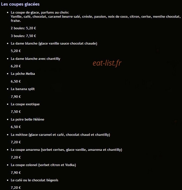 L'Ancre — carte page 6