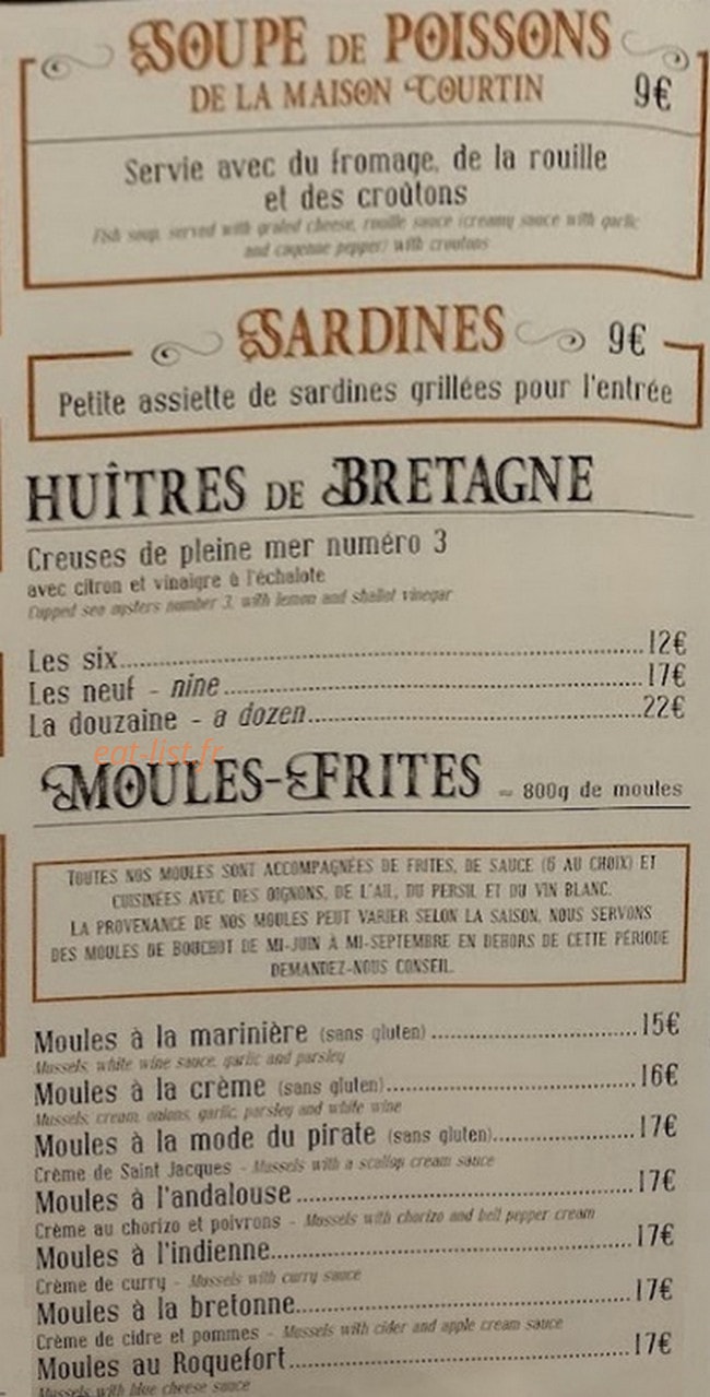 La Porte Au vin — carte page 2