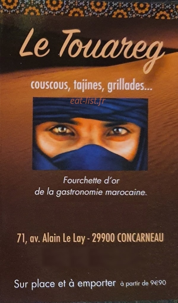 Le Touareg — carte page 1