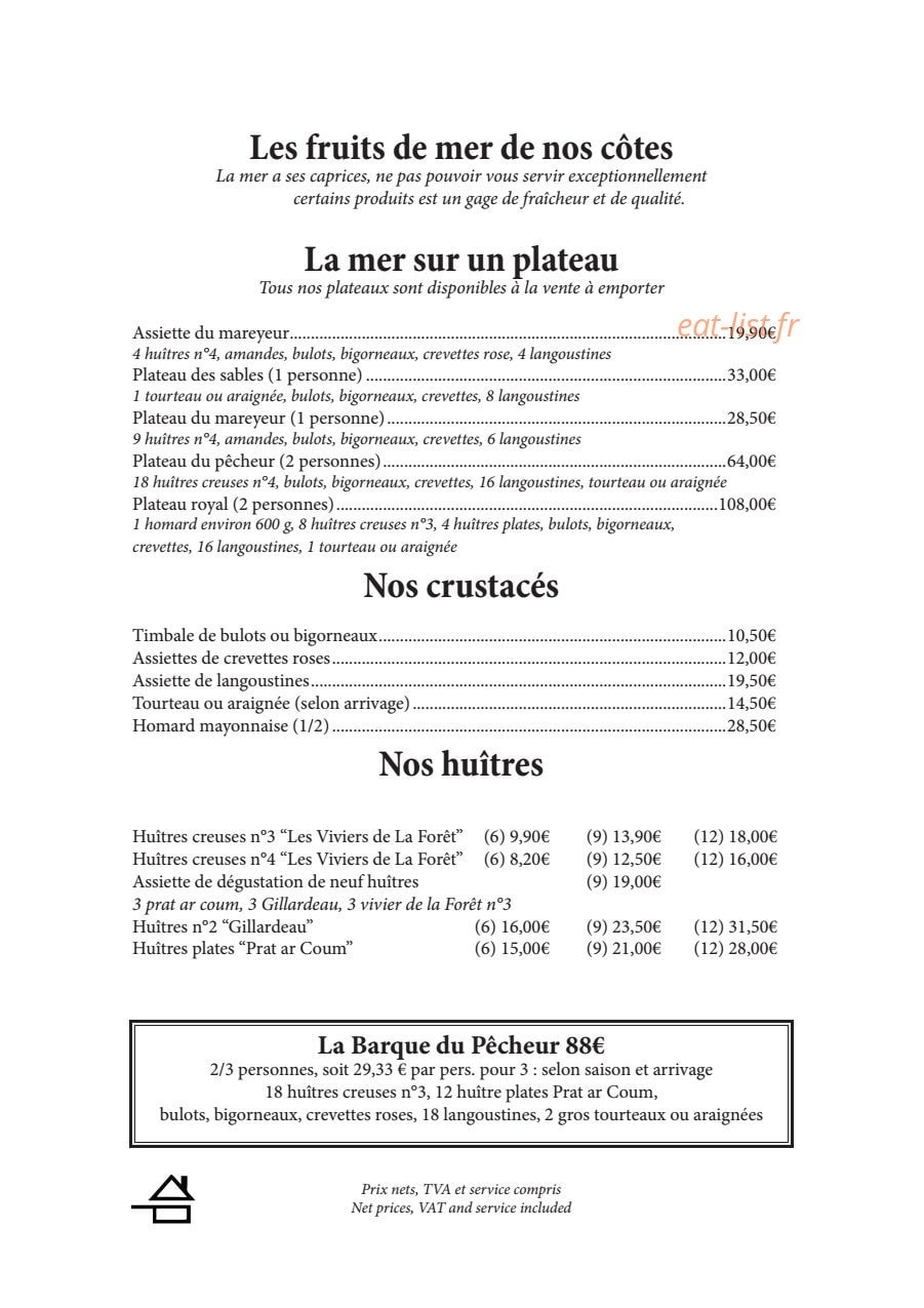 Les Sables Blancs — carte page 2